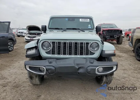2024 Jeep Wrangler Sahara from USA, damaged, VIN 1C4PJXEN6RW106911